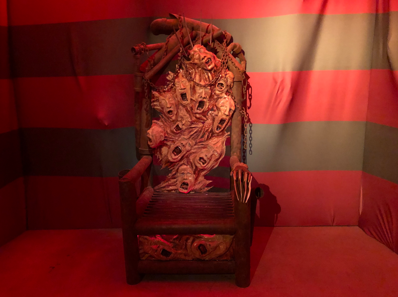 Nothing like sitting on a chair of souls.